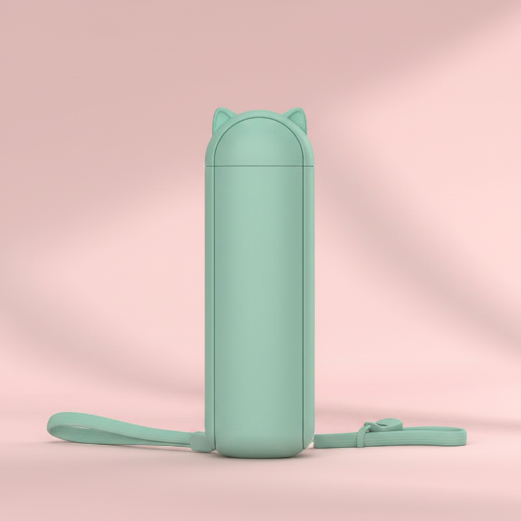 Grün Mini Fan mit Schlaufe